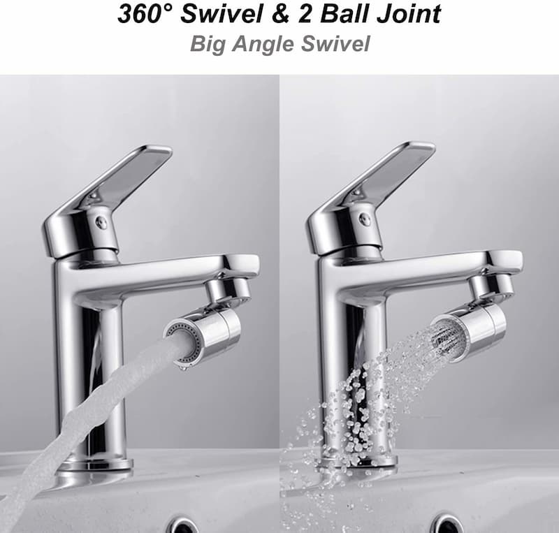 dual mode faucet aerator