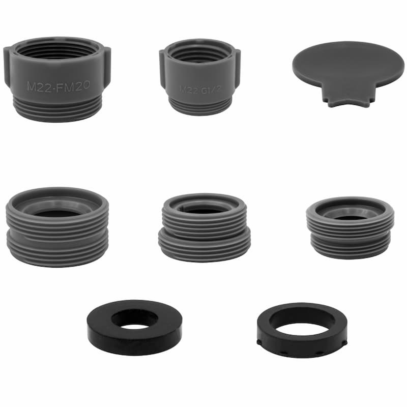 China gray plastic adator pack