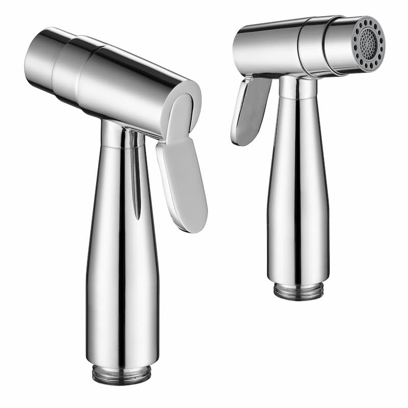 Supply lead free brushed nickel hand held sprayer head