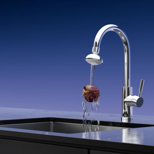 No plashing DIY faucet extender